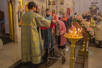 Престольный праздник - Введение во храм Пресвятой Богородицы