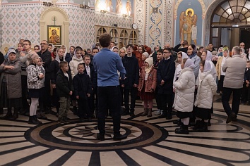 Божественная Литургия в воскресенье, на неделе двадцать второй по Пятидесятнице