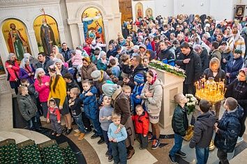 Праздник Благовещения на приходе Троицкого храма