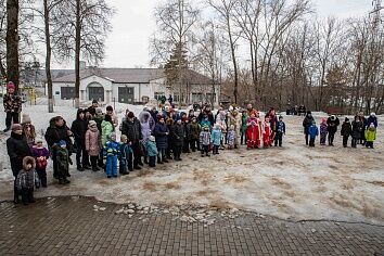 Праздник Масленицы на приходе Троицкого храма