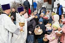 Освящение пасхальной снеди