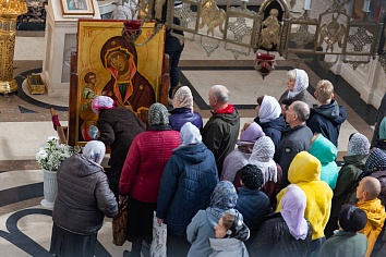 Иерусалимская икона Божией Матери на приходе Троицкого храма