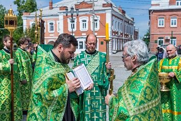 Престольный праздник Троицкого храма