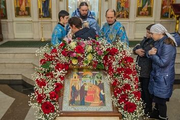 Праздник Сретения Господа Нашего Иисуса Христа на приходе Троицкого храма