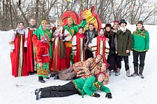 Широкая Масленица на приходе Троицкого храма