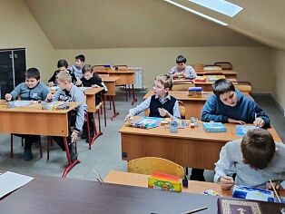 Занятия в Воскресной школе - житие святой блаженной Ксении Петербургской