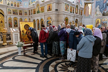 Иерусалимская икона Божией Матери на приходе Троицкого храма