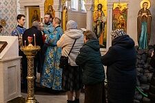 Похвала Божией Матери.Божественная Литургия