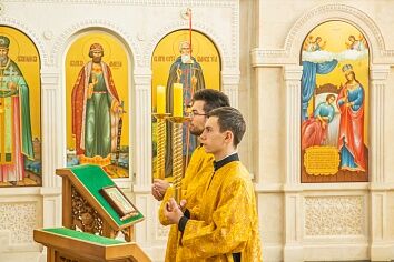 Чин прощения в Троицком храме