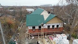 Продолжение кровельных работ