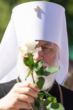 Престольный праздник Троицкого храма. Архиерейское богослужение