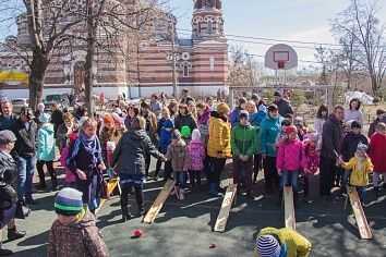 Праздник Пасхи на приходе Троицкого храма