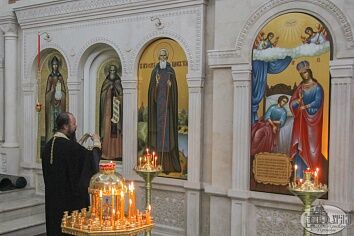 Иконостас храма пополнился новыми иконами