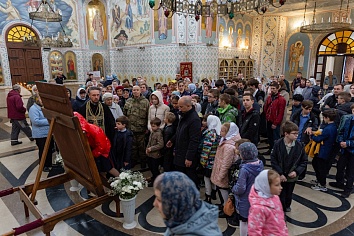 Иерусалимская икона Божией Матери на приходе Троицкого храма