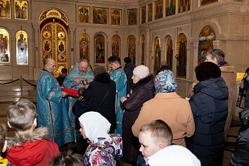 Сретение Господне на приходе Троицкого храма