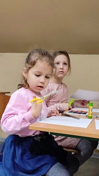 Занятия в Воскресной школе - готовимся к Рождеству