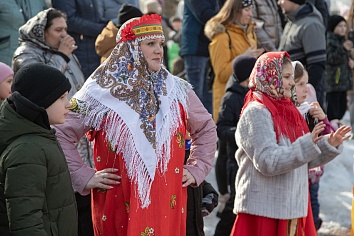 Масленичные гуляние на приходе Троицкого храма г. Коломны (Щурово)