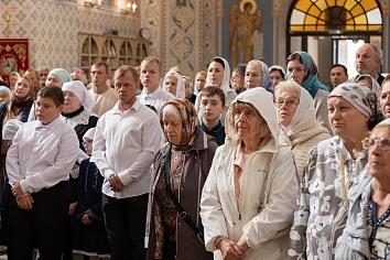 Воскресное богослужение на неделе 13-й по Пятидесятнице, пред Воздвижением