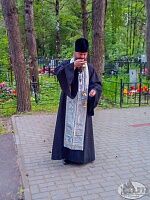 Панихида на щуровском кладбище