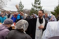 Освящение пасхальной снеди - 2022
