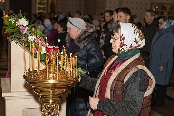 Сретение Господне на приходе Троицкого храма