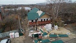 Продолжение кровельных работ