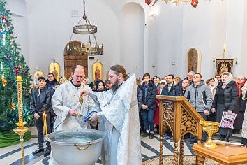 Крещение Господне на приходе Троицкого храма