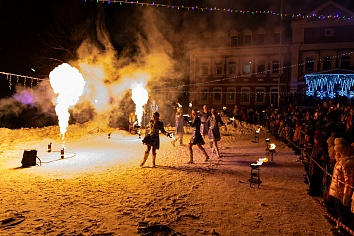 Традиционные Рождественские гуляния на приходе