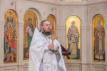 Лазарева суббота на приходе Троицкого храма