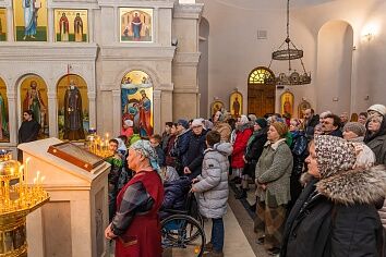 Чин прощения в Троицком храме