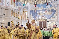 Святейший Патриарх Московский и всея Руси Кирилл совершил чин Великого освящения Троицкого храма г. Коломна (Щурово).