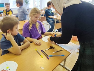 Занятия в Воскресной школе - "Любовь к родной культуре"