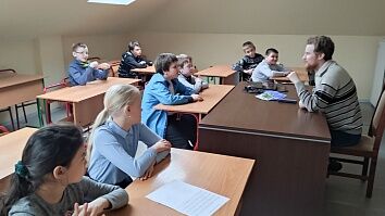 Занятия в Воскресной школе - святитель Григорий Палам