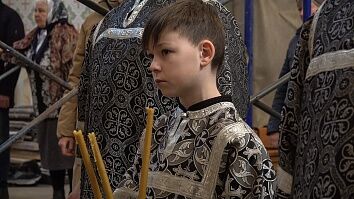 Чтение Великого канона прп. Андрея Критского и жития прп. Марии Египетской
