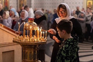 Божественная Литургия в воскресенье, на неделе двадцать второй по Пятидесятнице