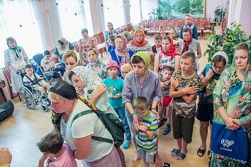 Посещение Реабилитационного центра "Коломна"