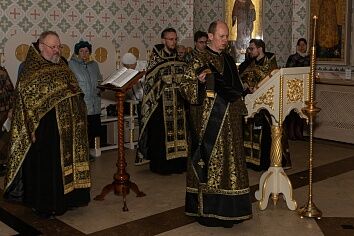 Великий Четверг. Вечернее богослужение