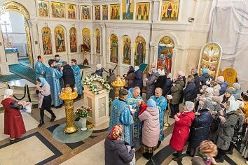 Престольный праздник Троицкого храма