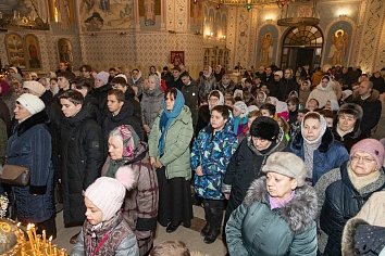 Сретение Господне на приходе Троицкого храма