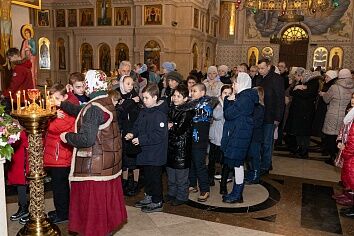 Сретение Господне на приходе Троицкого храма