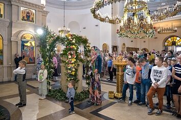 День Святой Троицы. Престольный праздник храма.