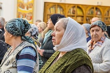 В Троицком храме было совершено таинство Соборования