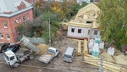 Монтаж обрешетки кровли