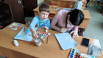 Занятия в Воскресной школе - Вход Господень в Иерусалим