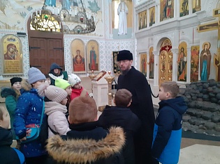Обзорная экскурсия по Приходу для детей
