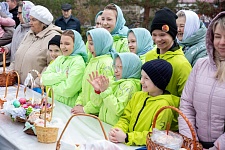 Освящение пасхальной снеди