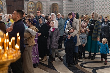 Божественная литургия второй недели Великого поста