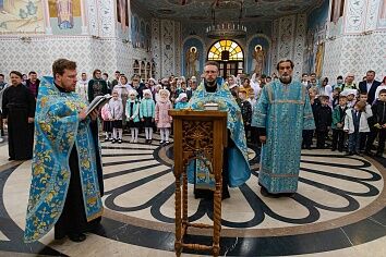 Молебен на начало учебного года