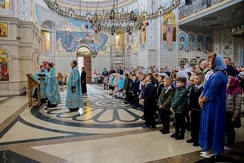 Молебен на начало учебного года