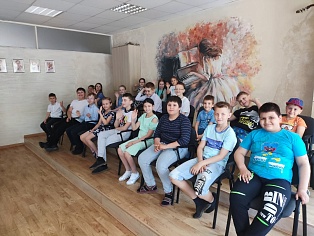 Заключительная встреча с воспитанниками Воскресной школы